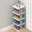 Foldable Shoe Rack (Multicolor)